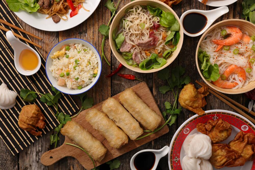 Fresh and colorful plated cuisine crafted by Townville 103 chefs for events in downtown Seneca SC.